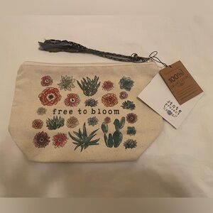 NWT Lined Canvas Bag